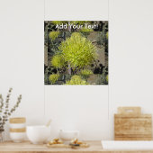 Agave Riese Blume Cluster Poster (Küche)