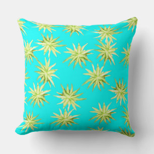 Agave Rosette - Türkis-Kissen Kissen