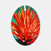 Agave Shine Metal Ornament (Vorderseite links)