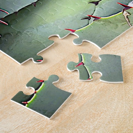 Agave Sukkulente Pflanze Cactus Green Jigsaw Puzzl Puzzle (Seite)
