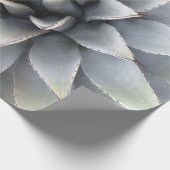 Agave Sukkulente Pflanze Cactus Green Salbei Geschenkpapier (Ecke)