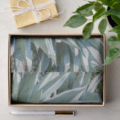 Agave Sukkulente Pflanze Cactus Green Salin grau Seidenpapier (Geschenk)