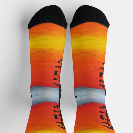 Agave Sunset Socken (Oben)
