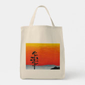 Agave Sunset Tragetasche (Rückseite)