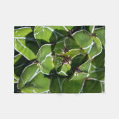 Agave Victoria Succulent Fleecedecke (Vorderseite (Horizontal))