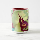 Agave Watercolor-Tasse durch Debra-Lee Baldwin Tasse (Zentrum)