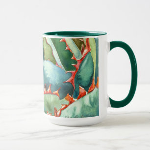 Agave Watercolor-Tasse durch Debra-Lee Baldwin Tasse