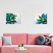 Agave Wüstenbilder Art Pflanze Bilderwand Sets (Wohnzimmer)