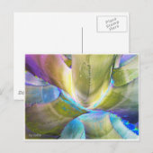 Agavemetall Postkarte (Vorne/Hinten)