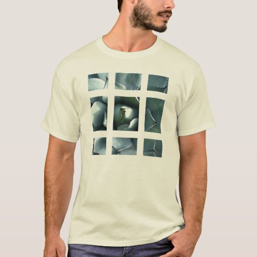 Agaven-Raster T-Shirt (Vorderseite)