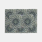 Agavenmuster-Fleecedecke Fleecedecke (Vorderseite (Horizontal))