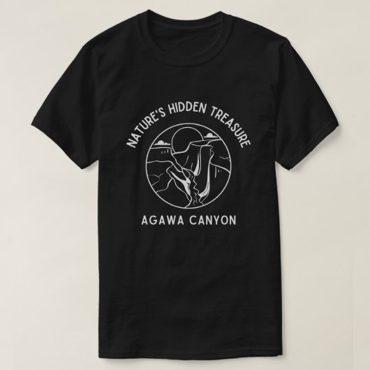 Agawa Canyon Nature's Hidden Treasure T-Shirt (Design vorne)