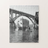 Agawam under Mendota Bridge 252 Stück Puzzle (Vertikal)
