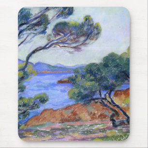 Agay, Landschaftsgemälde von Armand Guillaumin Mousepad