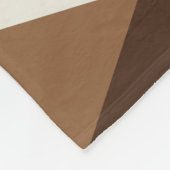Age Art Diamonds Coffee Brown Fleecedecke (Ecke)