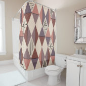 Age Art Diamonds Mauve Lmon Pink Duschvorhang (Beispiel)