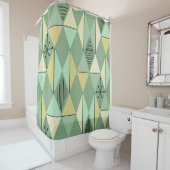 Age Art Diamonds Minze Green Yellow Duschvorhang (Beispiel)