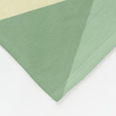 Age Art Diamonds Minze Green Yellow Fleecedecke (Ecke)