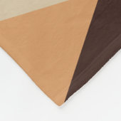 Age Art Diamonds Orange Brown Green Fleecedecke (Ecke)