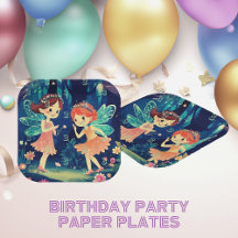 Age Birthday Beverzauberte Wald Fairies Blue