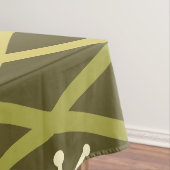 Age Diamond Columns Olive Green Tischdecke (Beispiel)