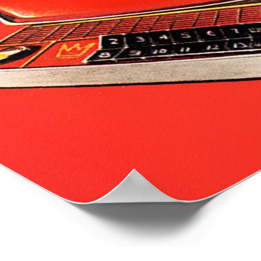 Age Futuristic Computer Schreibmaschine Poster (Ecke)