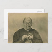 Age Knitting Granny 1910 Falten Charakterstudie Postkarte (Vorne/Hinten)