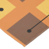 Age Simple Shapes Orange Tischdecke (Schrägansicht)