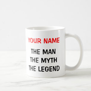 Age specific Birthday mug   The man myth legend Kaffeetasse