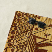 "Aged Earth Leinwand" Strandtuch (Beispiel)