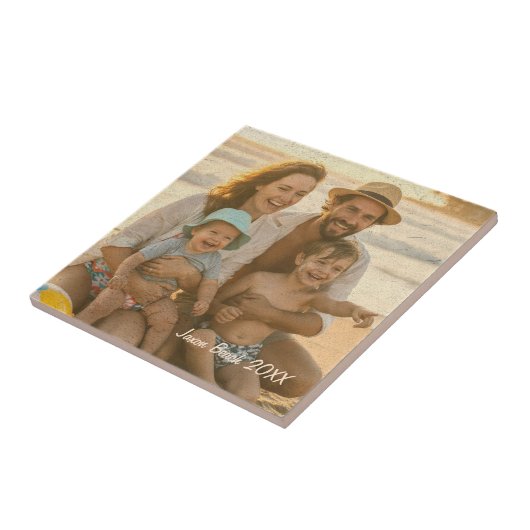 Aged Sepia Photo Template D1216 Fliese (Seite)