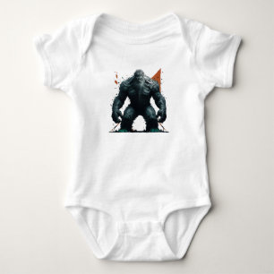 Aged Superhero Baby Strampler