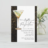 Aged to Perfection 50th Birthday Einladung (Stehend Vorderseite)