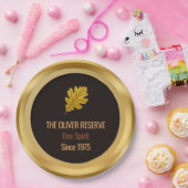 Aged to Perfection Gold Edition Whisky Celebration Pappteller (Party)