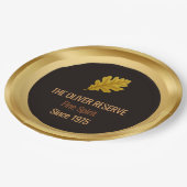 Aged to Perfection Gold Edition Whisky Celebration Pappteller (Schrägansicht)