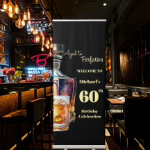 Aged to Perfection Men's 60th Whiskey Birthday