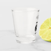 Aged to Perfection Men's 65th Birthday Schnapsglas (Links)