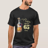 Aged to Perfection Men's 65th Whiskey Birthday T-Shirt (Vorderseite)