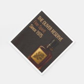 Aged to Perfection | Whisky Birthday Serviette (Ecke)