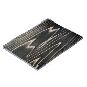 Aged Wood Grain Minimalist Notizblock (Linke Seite)