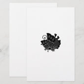 Ageha Butterfly Briefpapier (Vorne/Hinten)
