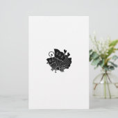 Ageha Butterfly Briefpapier (Stehend Vorderseite)