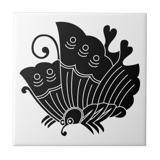 Ageha Butterfly Fliese (Vorderseite)