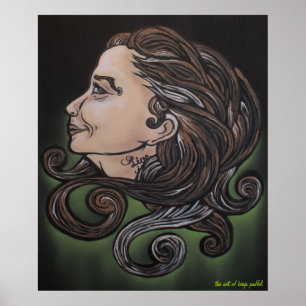 Ageless Beauty Poster von Benji Paffel