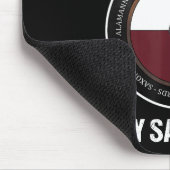 Agema Apparel Uni-adults Medieval History , Black, Mousepad (Ecke)