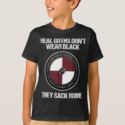 Agema Apparel Uni-adults Medieval History , Black, T-Shirt (Vorderseite)