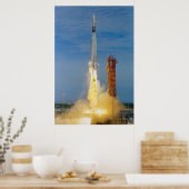 Agena Target Vehicle Launch for Gemini 11 Poster (Küche)