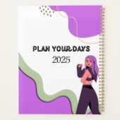 Agenda 2025: Design your year with style  Planer (Rückseite)