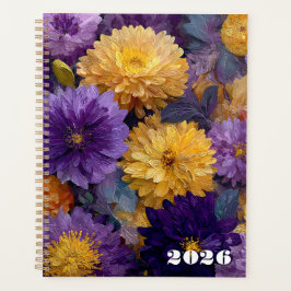 Agenda 2026 Flores Inspiración Vincent van Gogh Planer