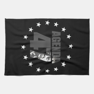 Agenda 47 Patriotic Trump: Wiederwahlkampagne Des Geschirrtuch